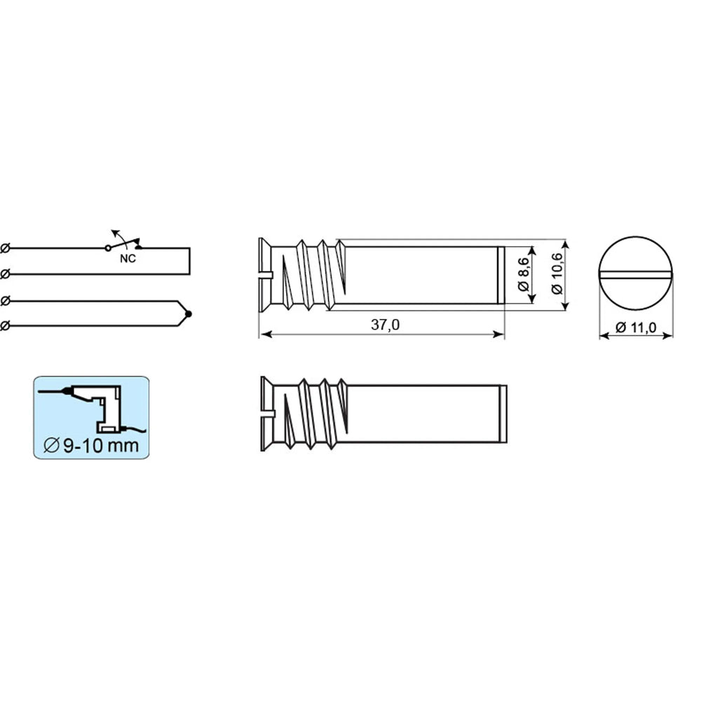 mattskiss-magnetkontakt-mc-240